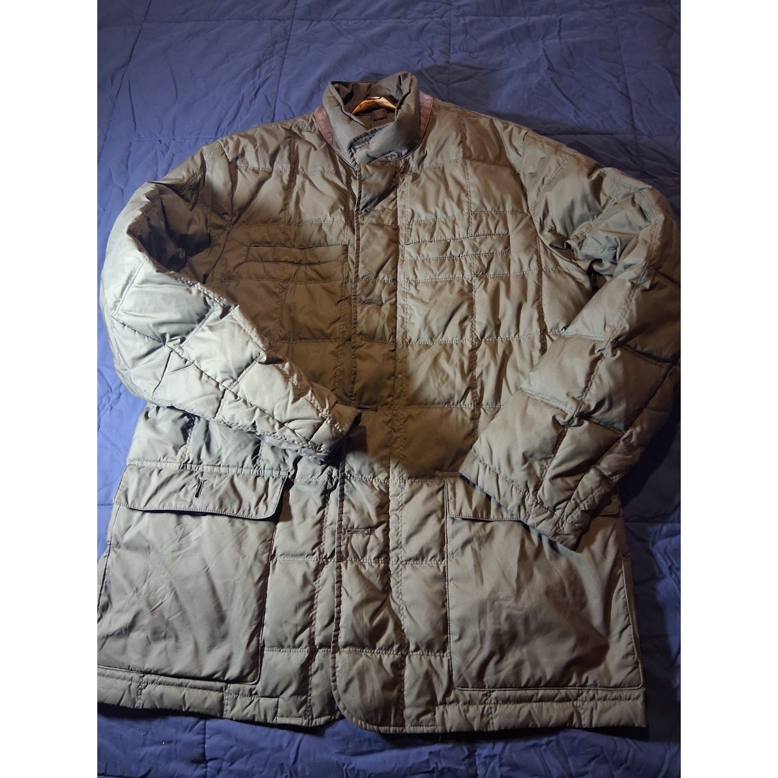 Vintage Men's Brooks Brothers Goose Down Puffer Jacket 90s Size Xl
